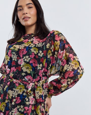 Simply Be Floral Skater Dress