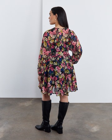 Simply Be Floral Skater Dress