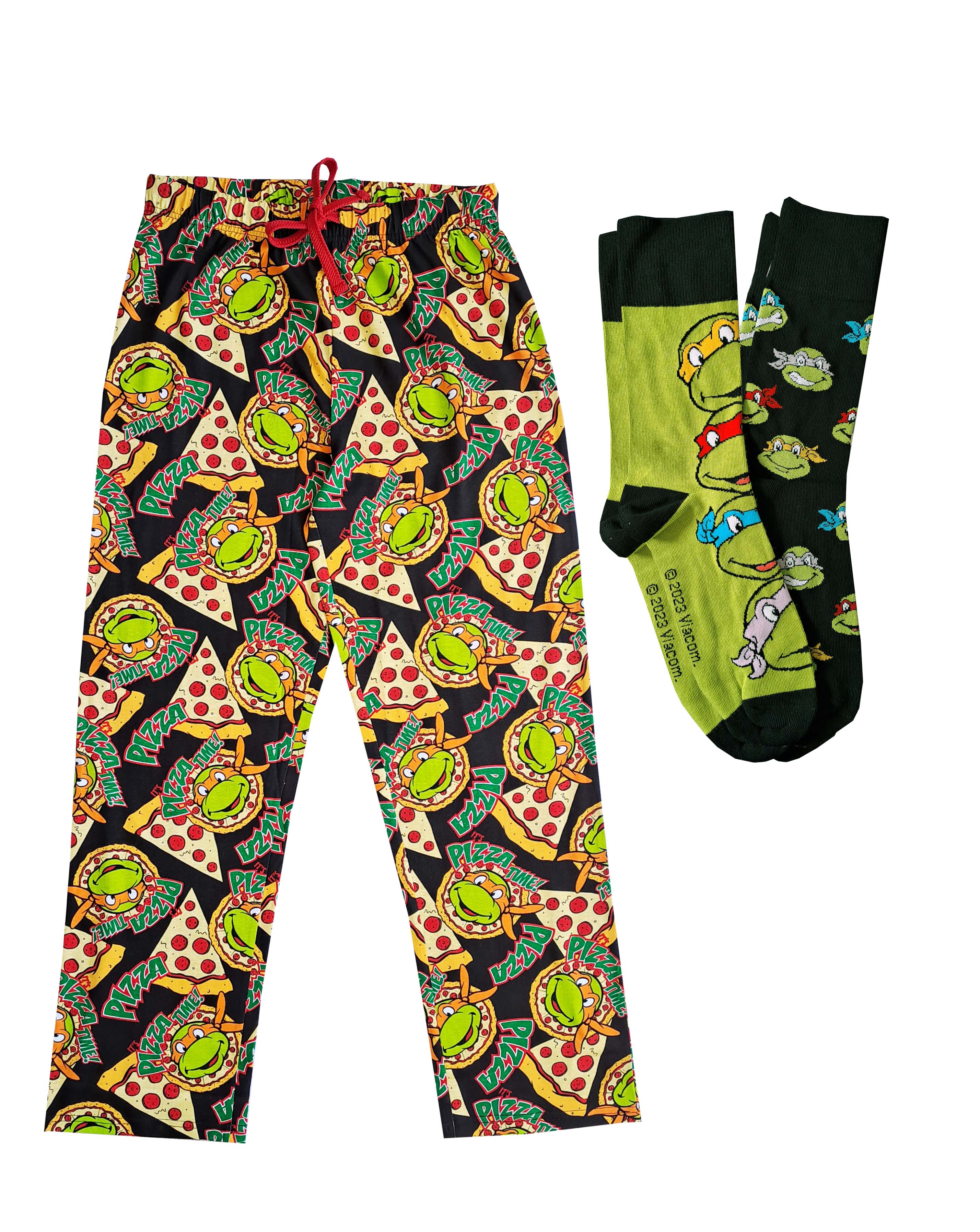 Turtles Loungepant & 2pk Sock