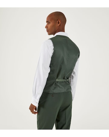 Skopes Harvey Suit Waistcoat Green