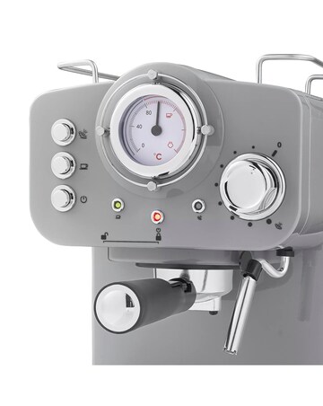 Swan Digital Pump Espresso Coffee Machine With Milk Frother