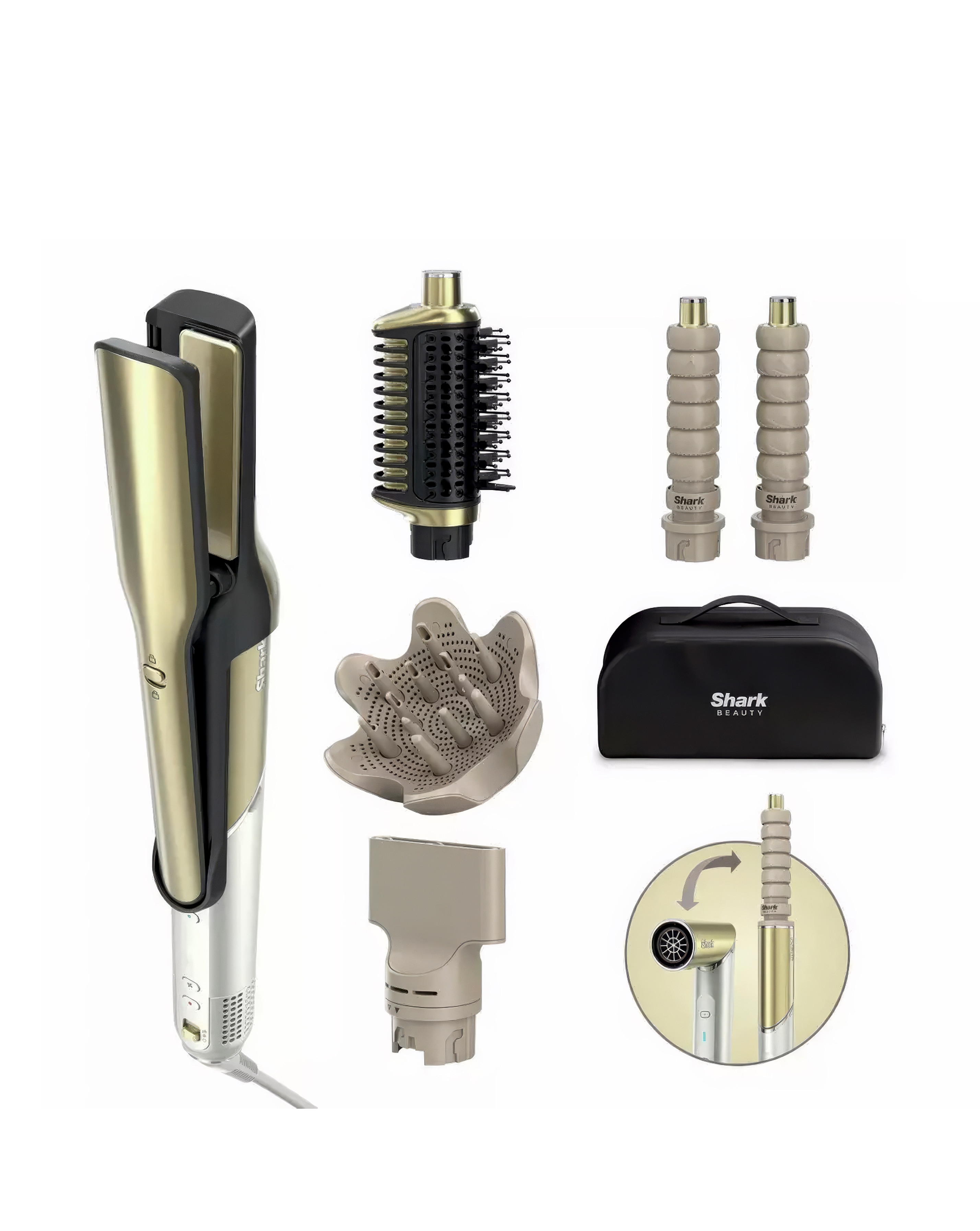 Shark Glam 5-In-1 - Gold