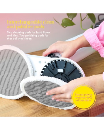 Swan SC30132QOC Lynsey Queen of Clean Hardfloor Cleaner and Polisher