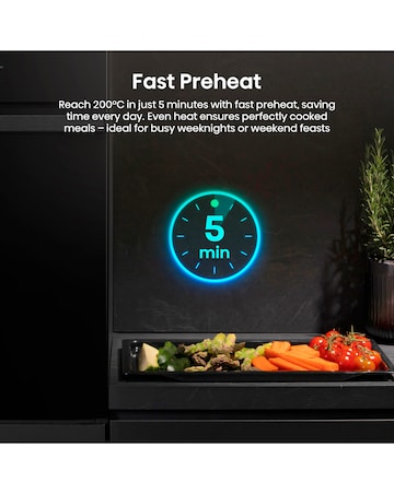 Hisense Hi2 Built In Electric Plug & Play Oven - Black