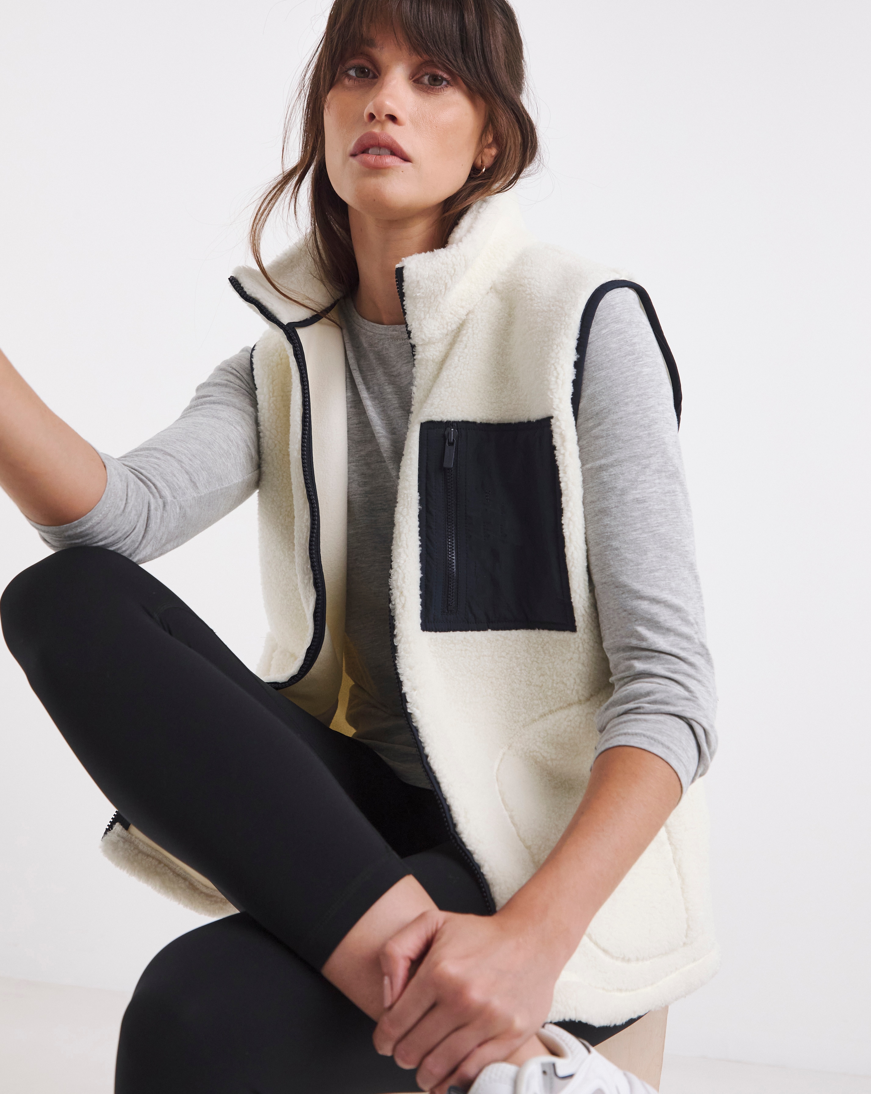 New In - Sweaty Betty Plush Gilet