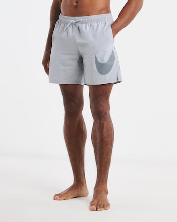 Nike 7 Full Lined Big Logo Swim Shorts