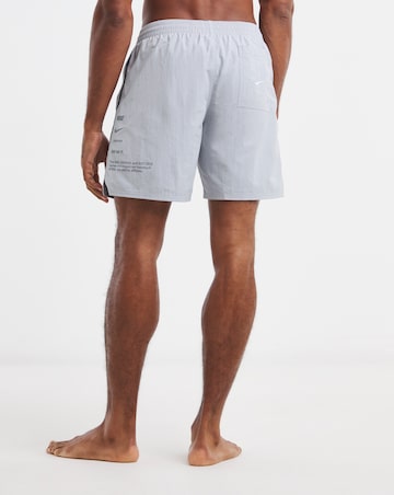 Nike 7 Full Lined Big Logo Swim Shorts