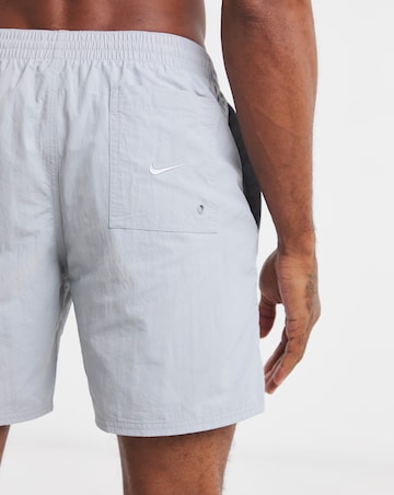 Nike 7 Full Lined Big Logo Swim Shorts