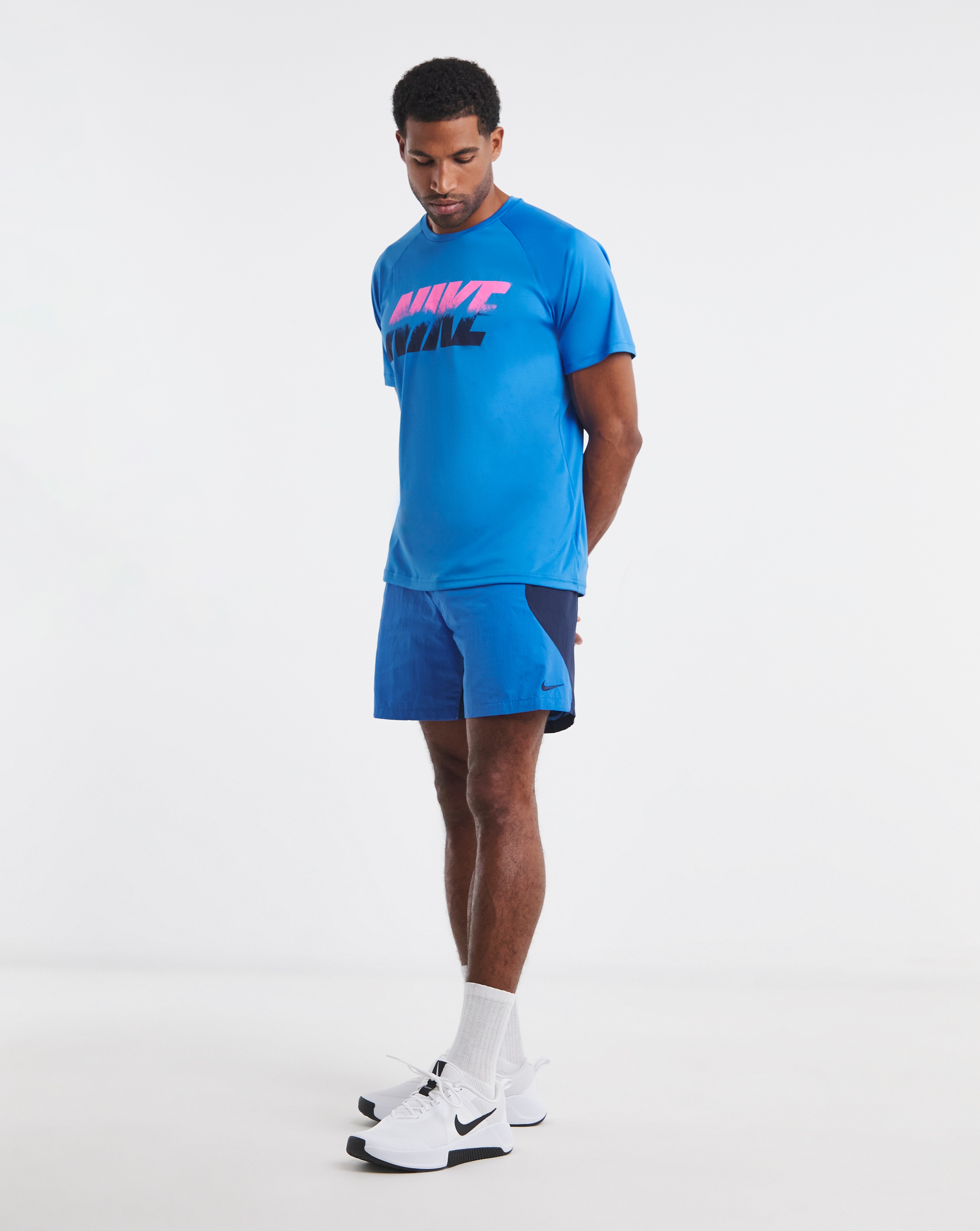 Nike 7 Inch Colourblock Swim Shorts