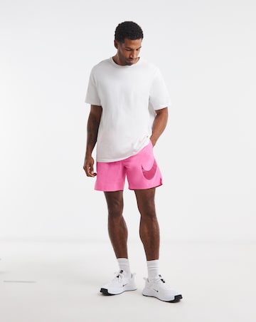 Nike 7 Full Lined Big Logo Swim Shorts