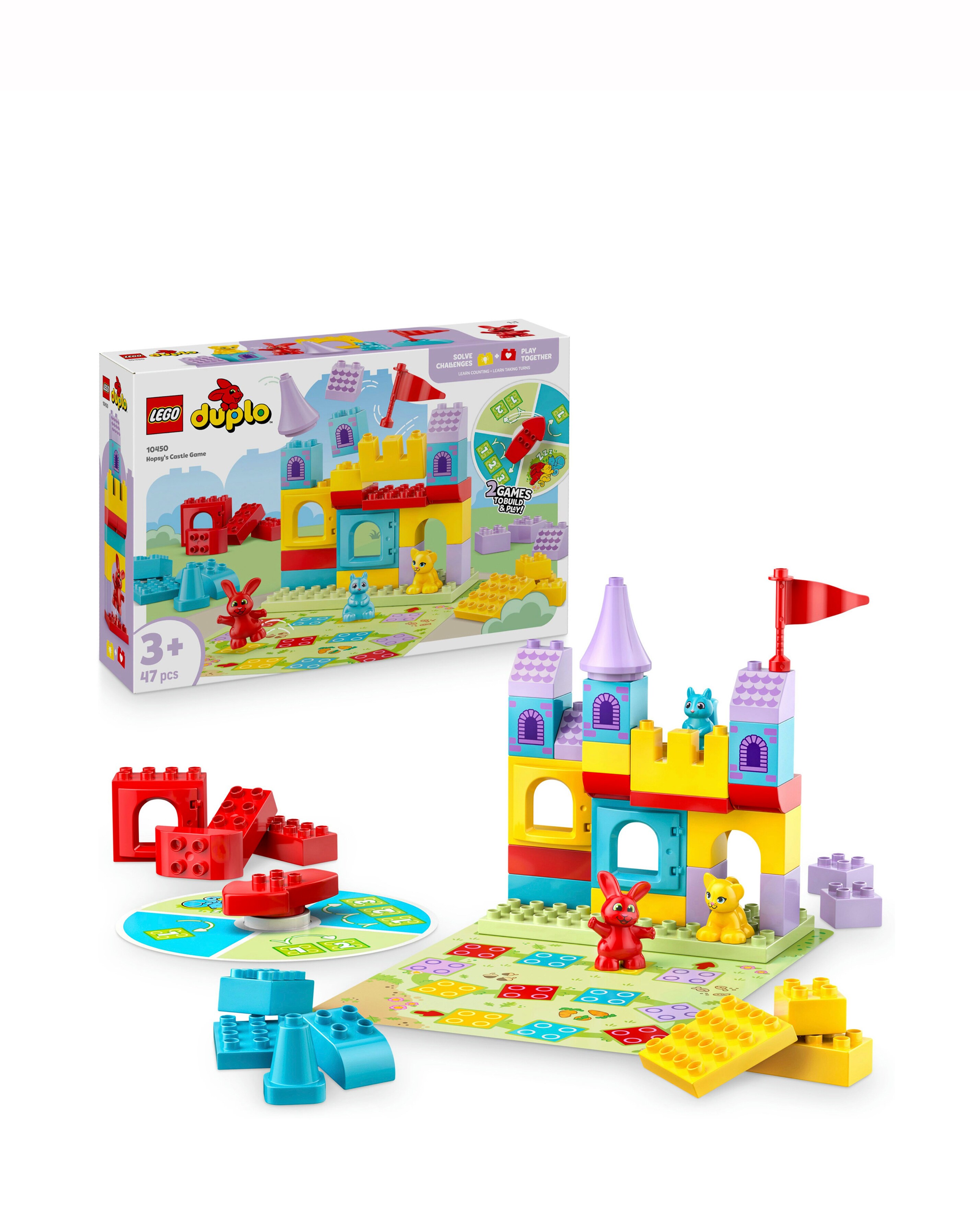 LEGO DUPLO Hopsy's Castle Game Learn-Thr