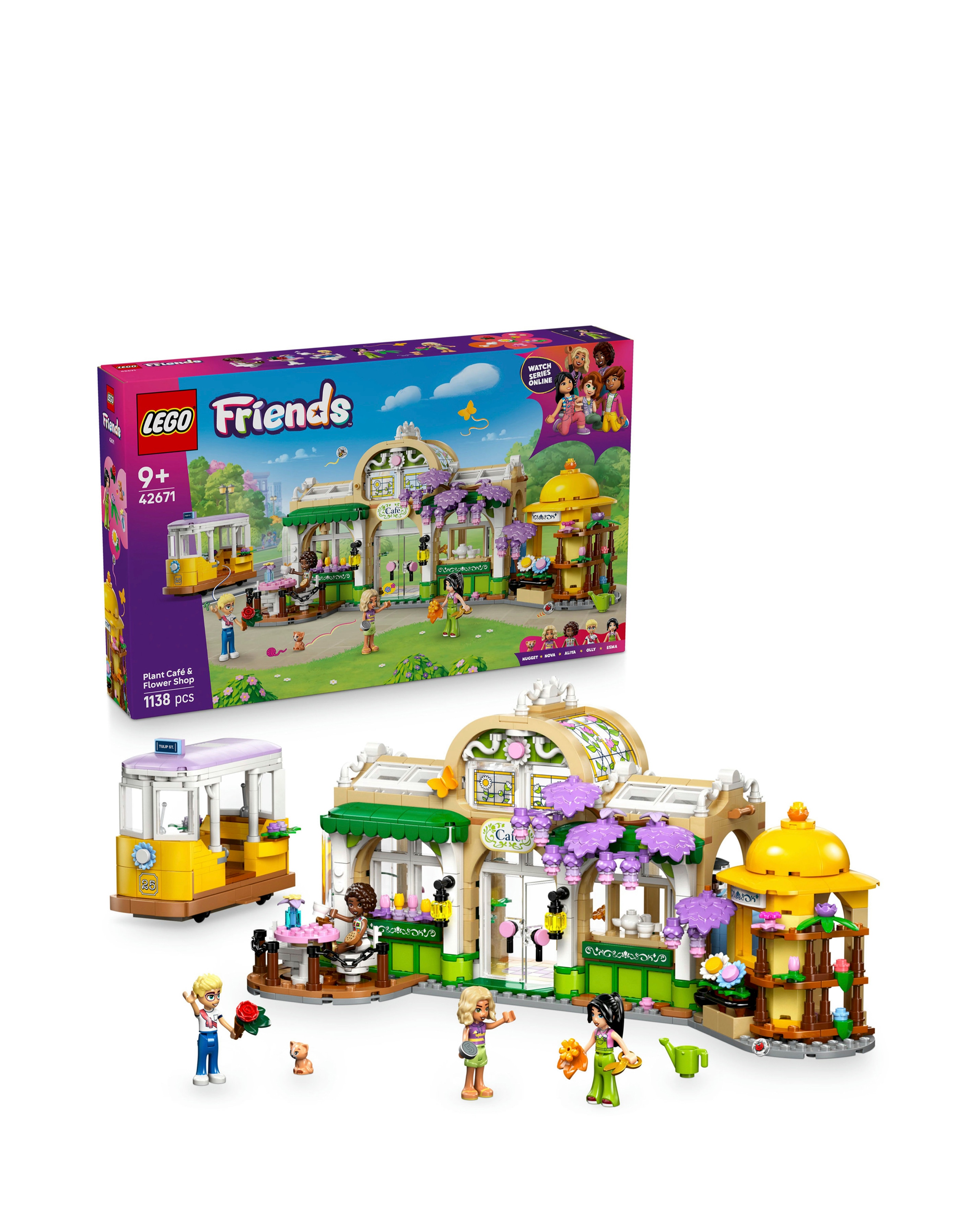 LEGO Friends Plant Cafe & Flower Shop Bu