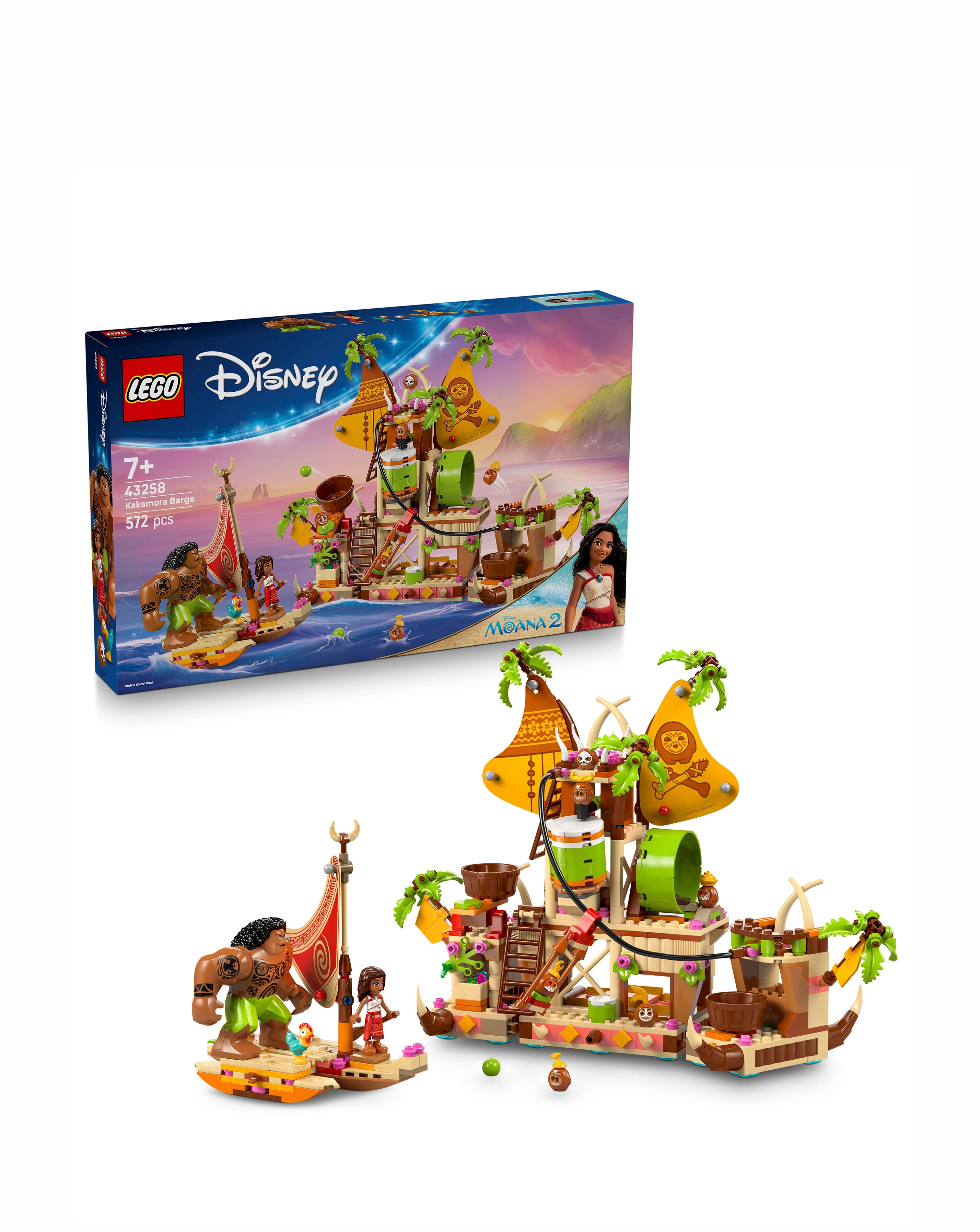 LEGO Disney Moana 2 Kakamora Barge, Toy