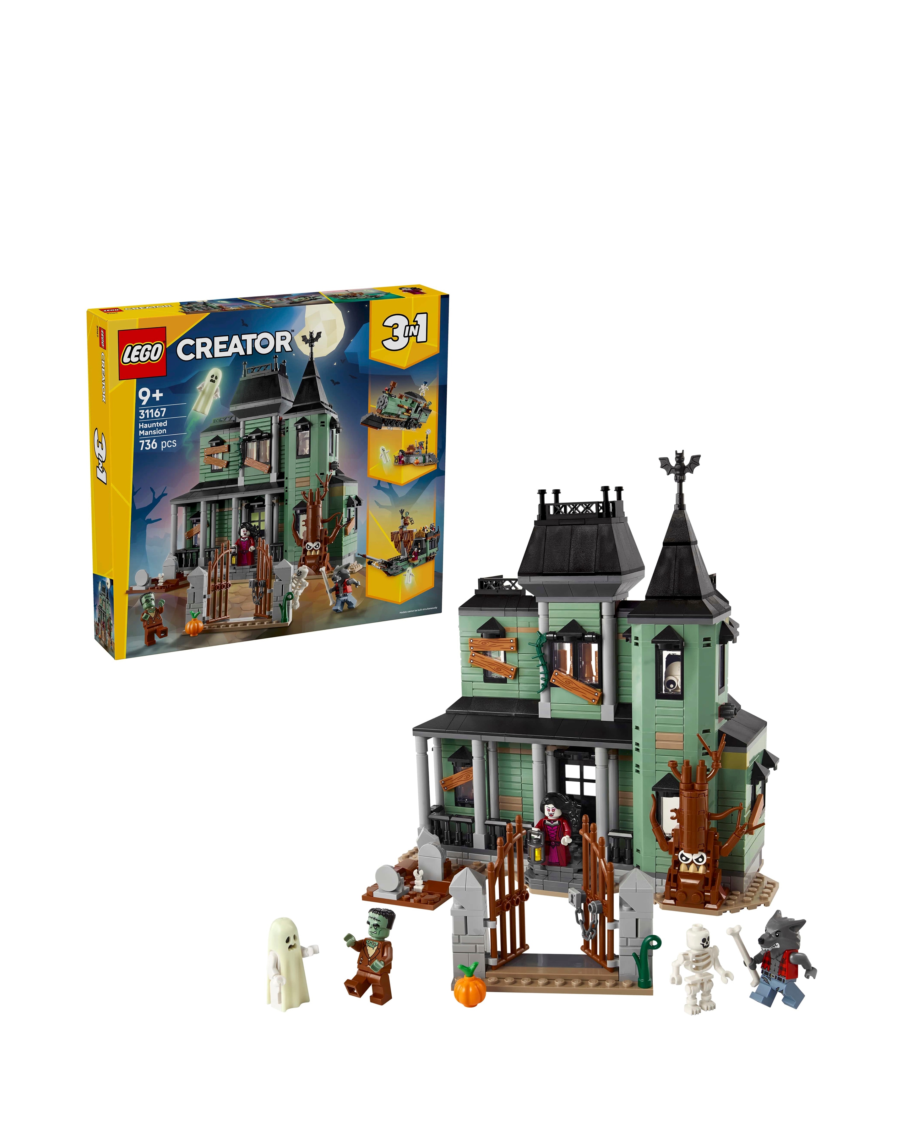 LEGO Creator 3in1 Haunted Mansion House