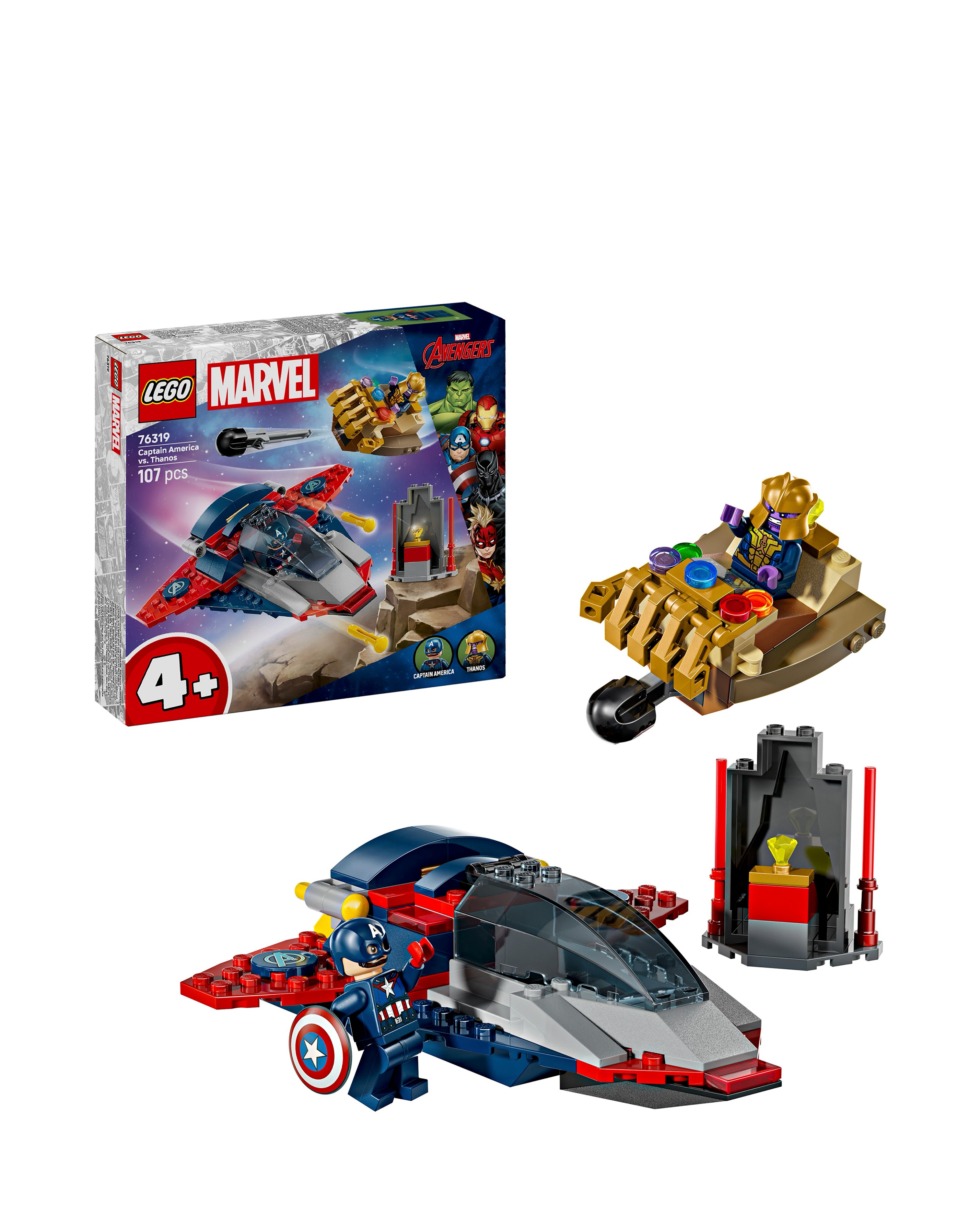 LEGO Marvel Captain America vs. Thanos,