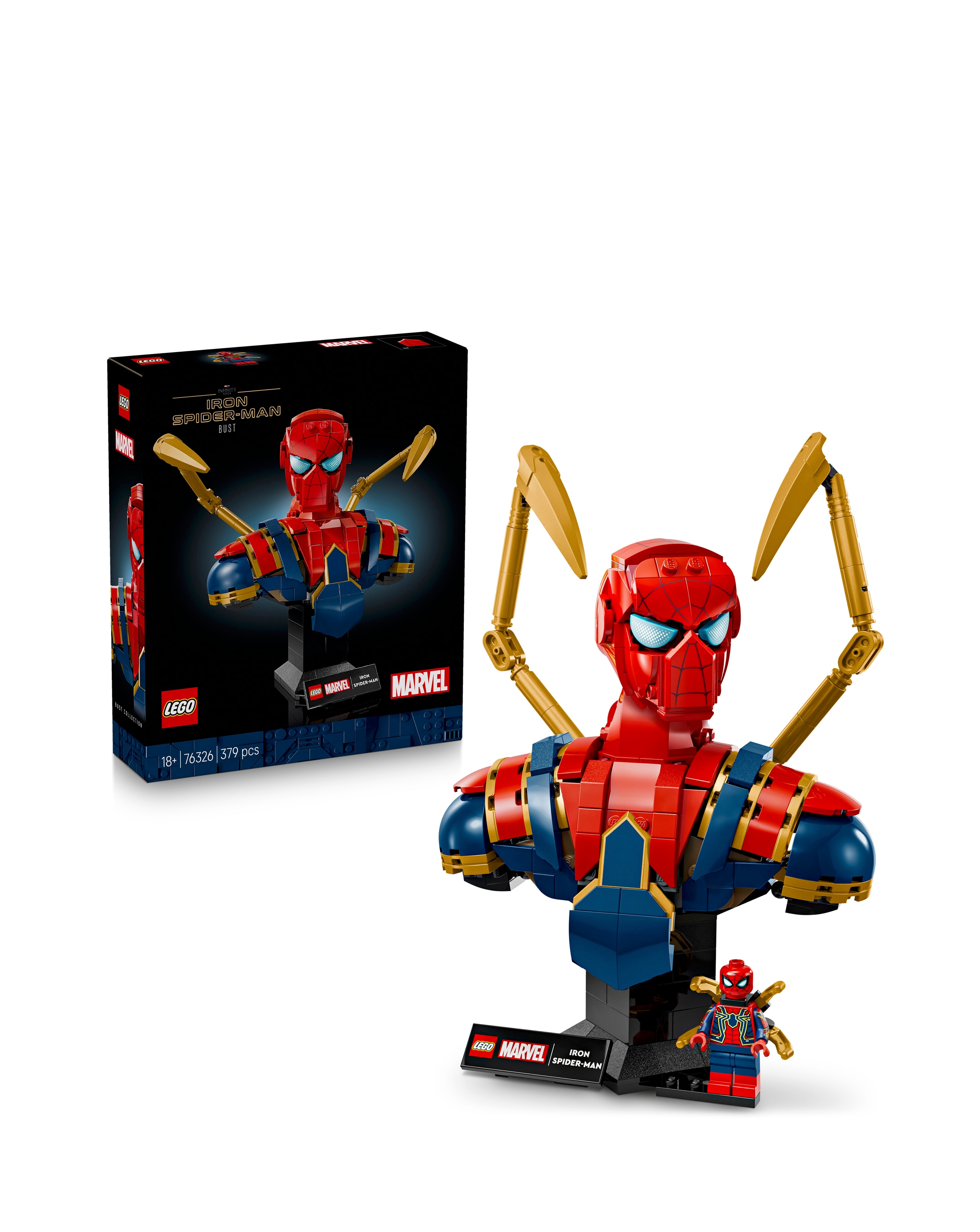 LEGO Marvel Iron Spider-Man Bust Collect