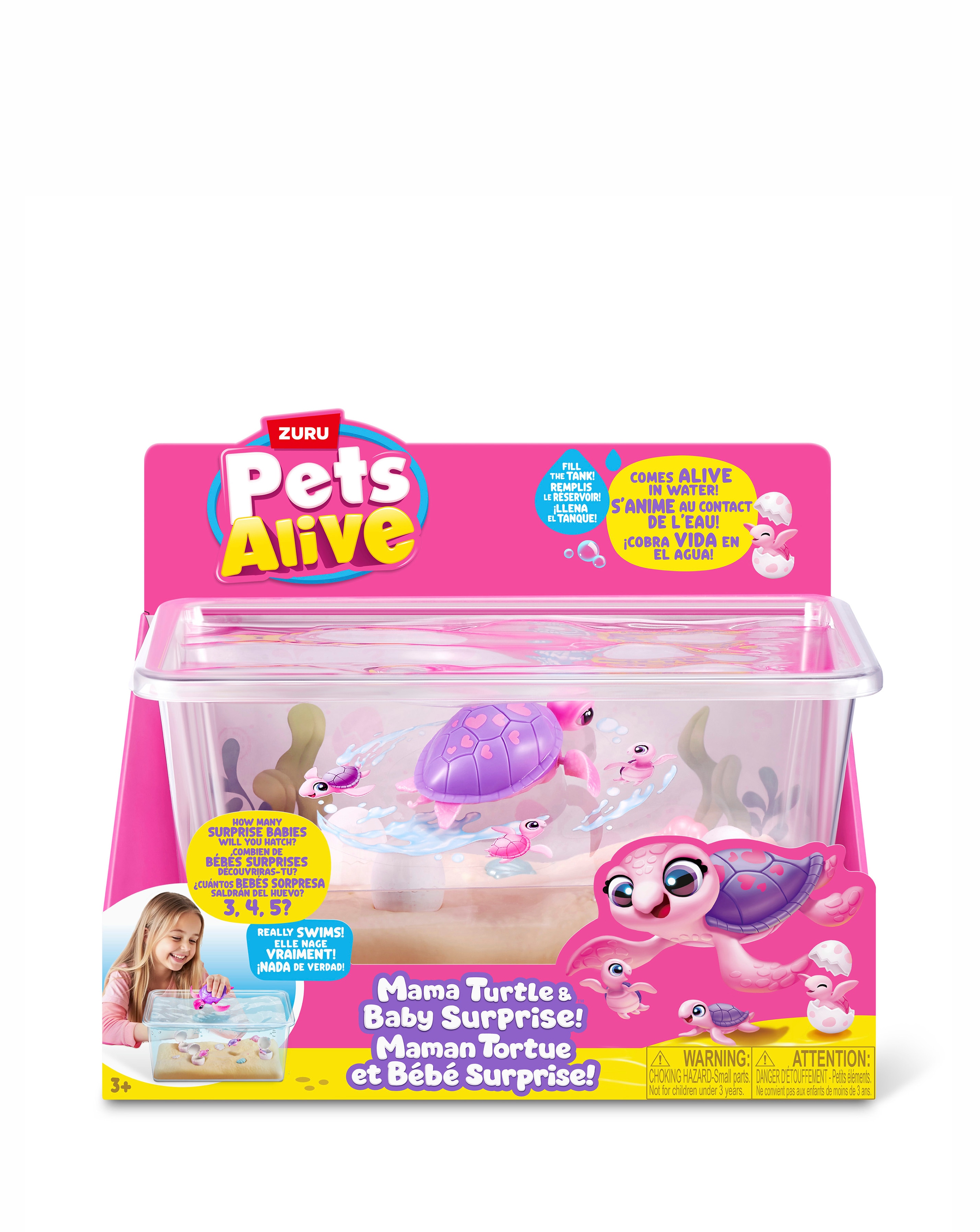 Pets Alive Mama & Baby Surprise Turtle