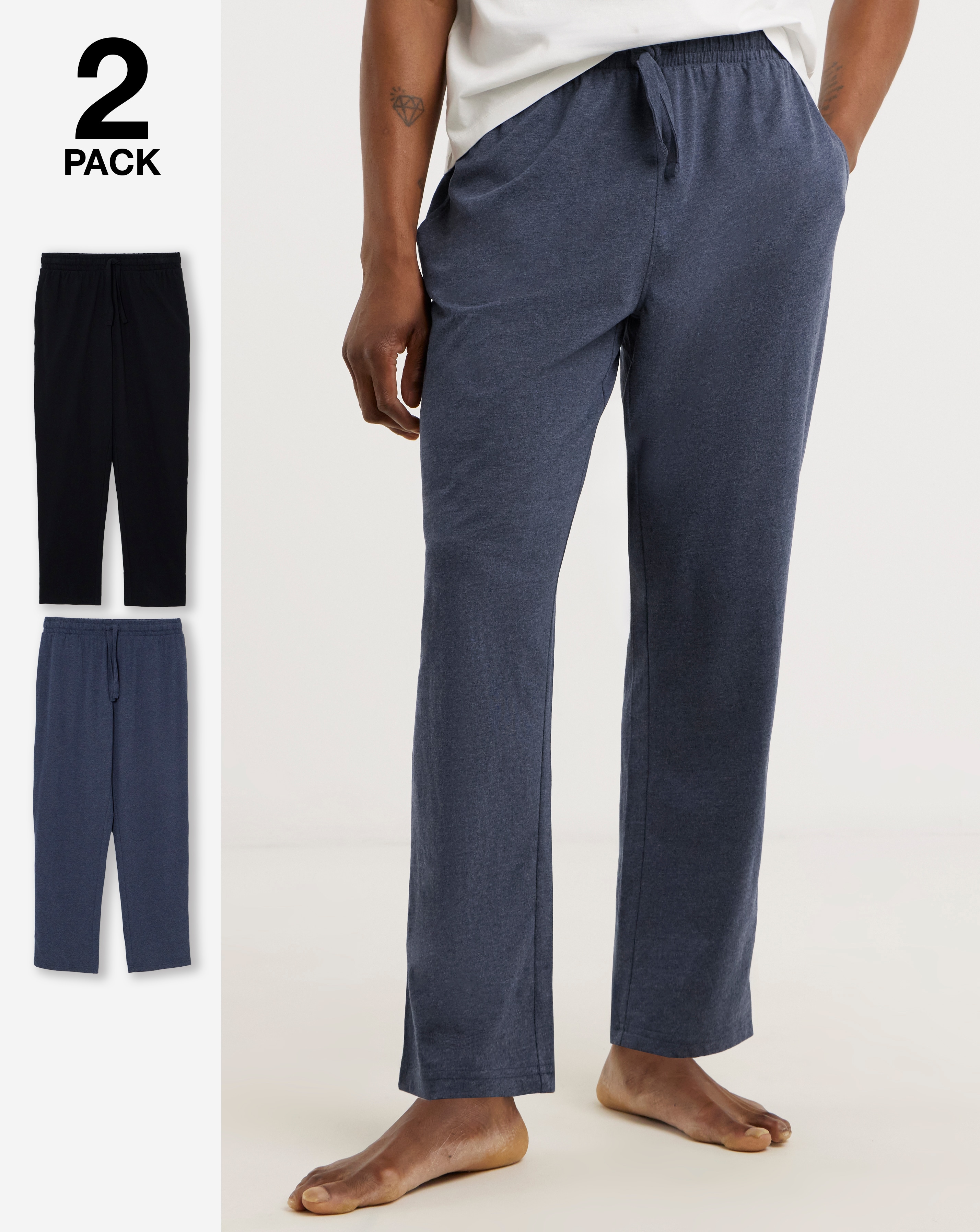 2 Pack Jersey Lounge Pants
