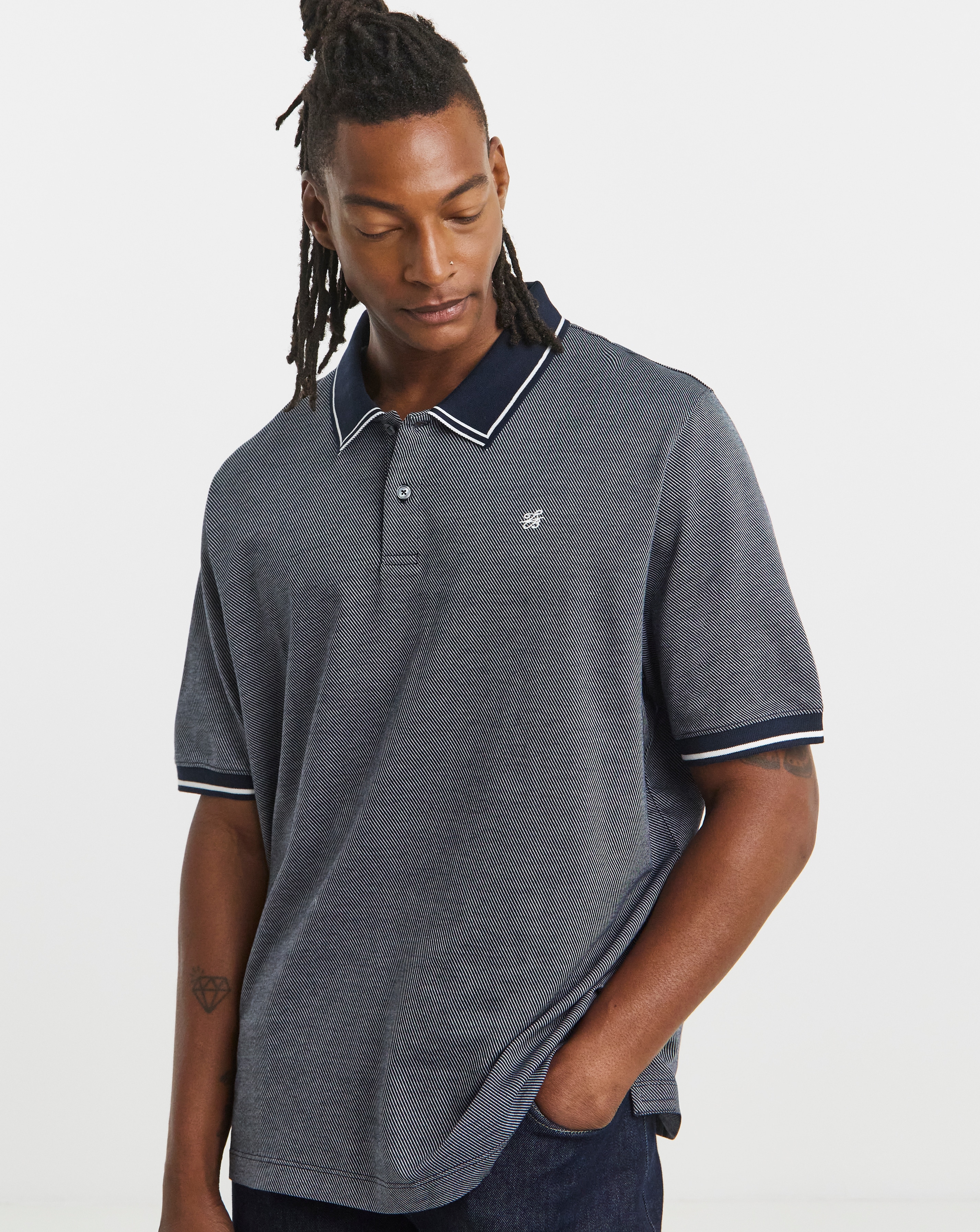 Ted Baker Helta Tipped Collar Polo Shirt