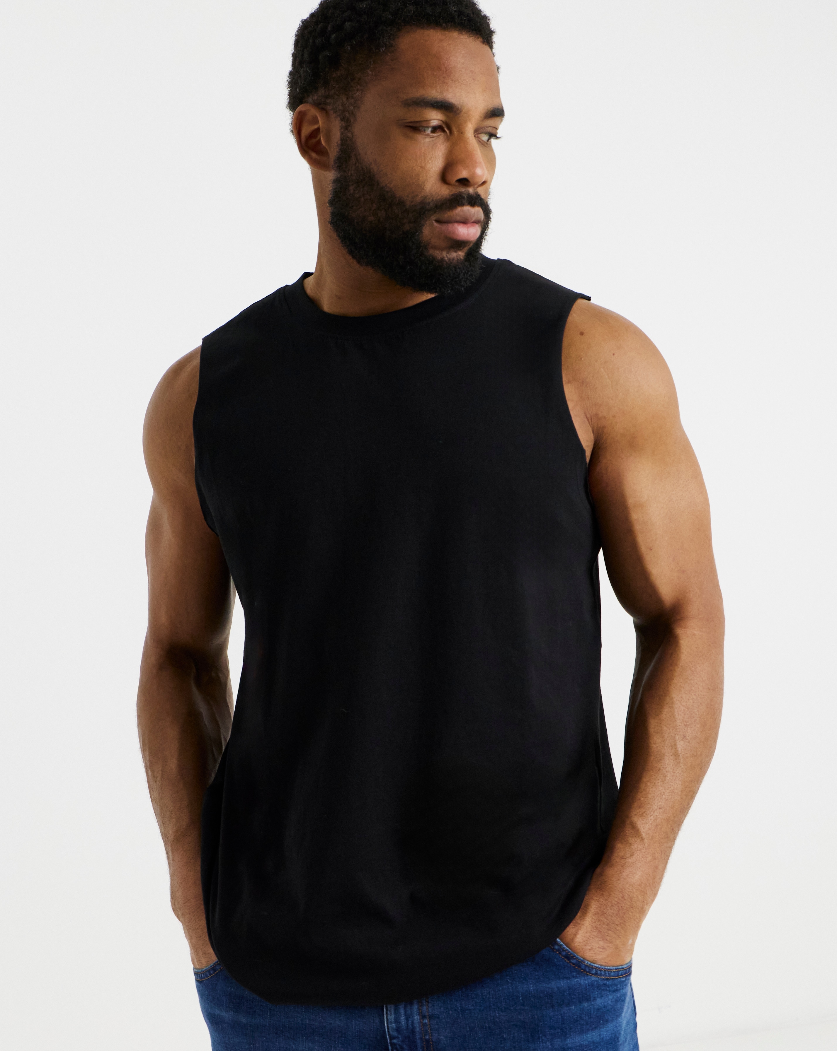 Pure Cotton Tank Long