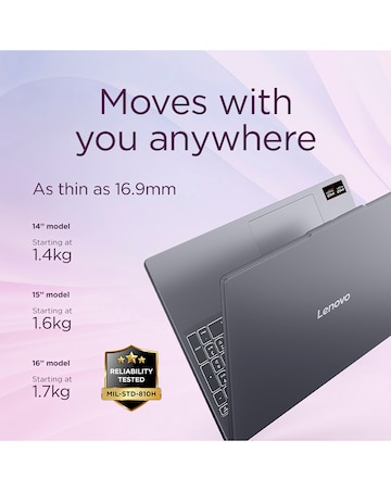 Lenovo IdeaPad Slim 3 Laptop - 15.3in AMD Ryzen 5 16GB 512GB - Luna Grey