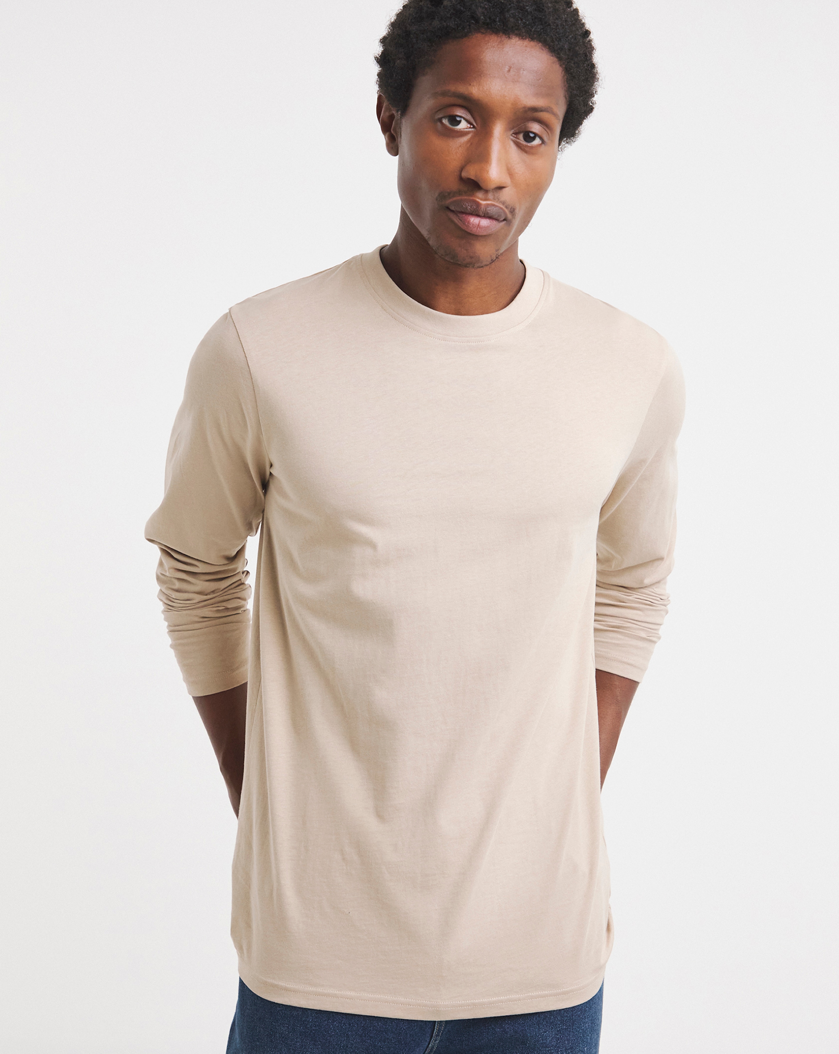 Long Sleeve Crew Neck T-Shirt