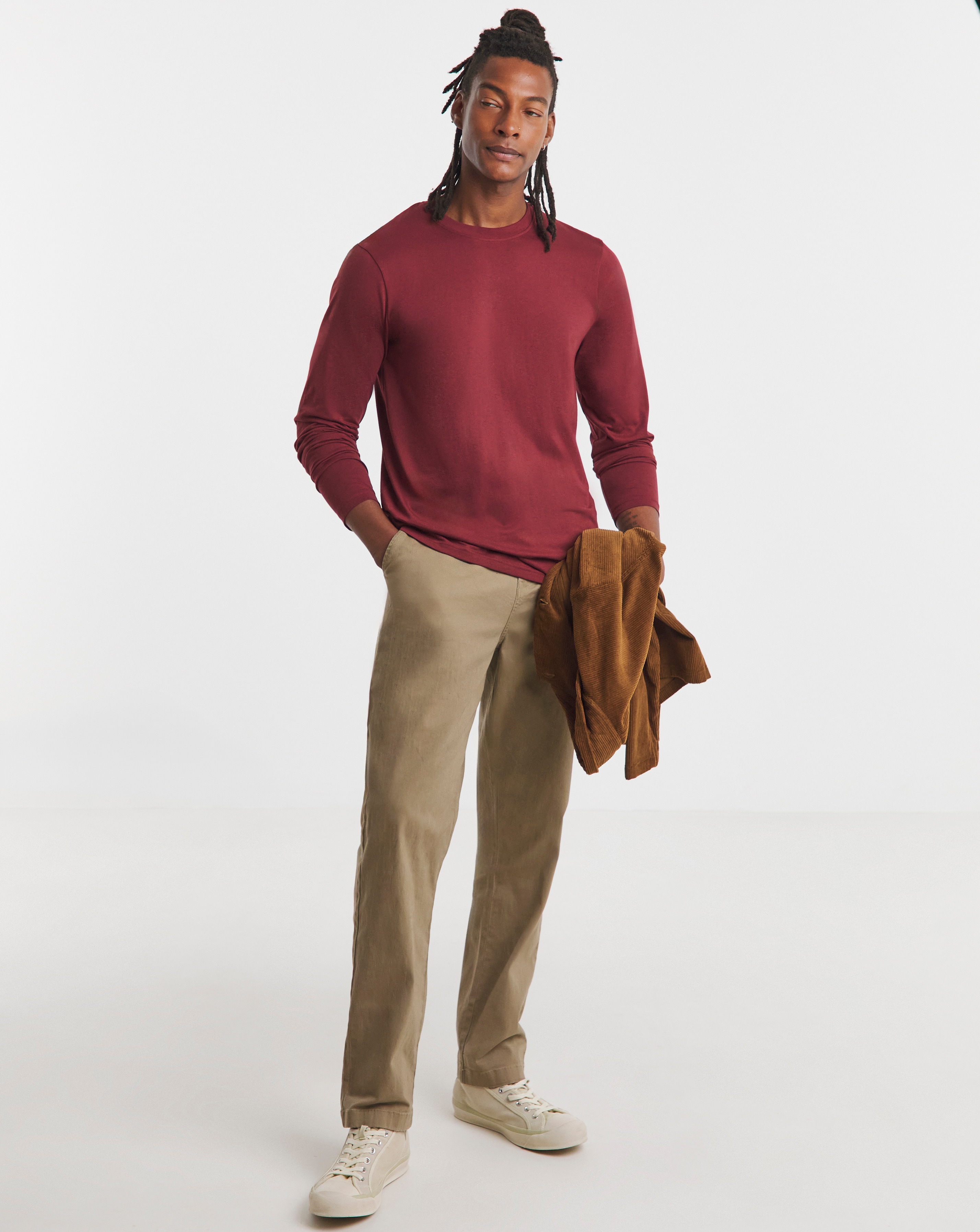 Long Sleeve Crew Neck T-Shirt