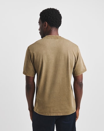 Union Garment Dyed T-Shirt-Brown
