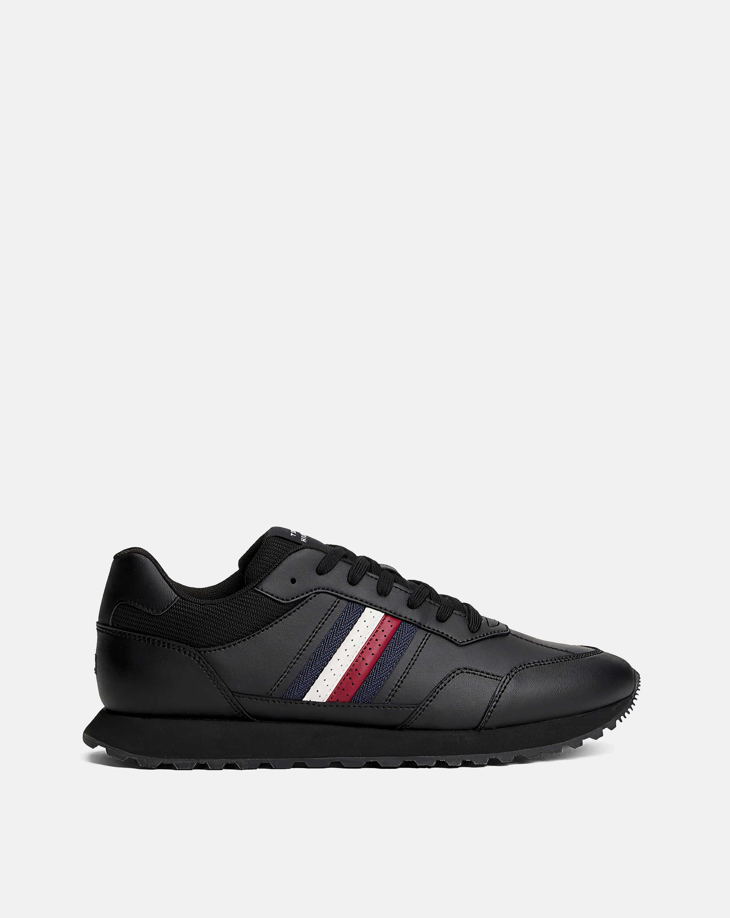 Tommy Hilfiger Leather Stripe Trainer