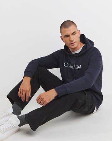 Calvin Klein Navy Hero Logo Hoodie