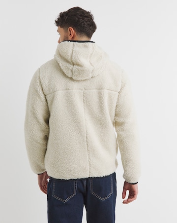 Tommy Jeans Badge Teddy Zip Jacket