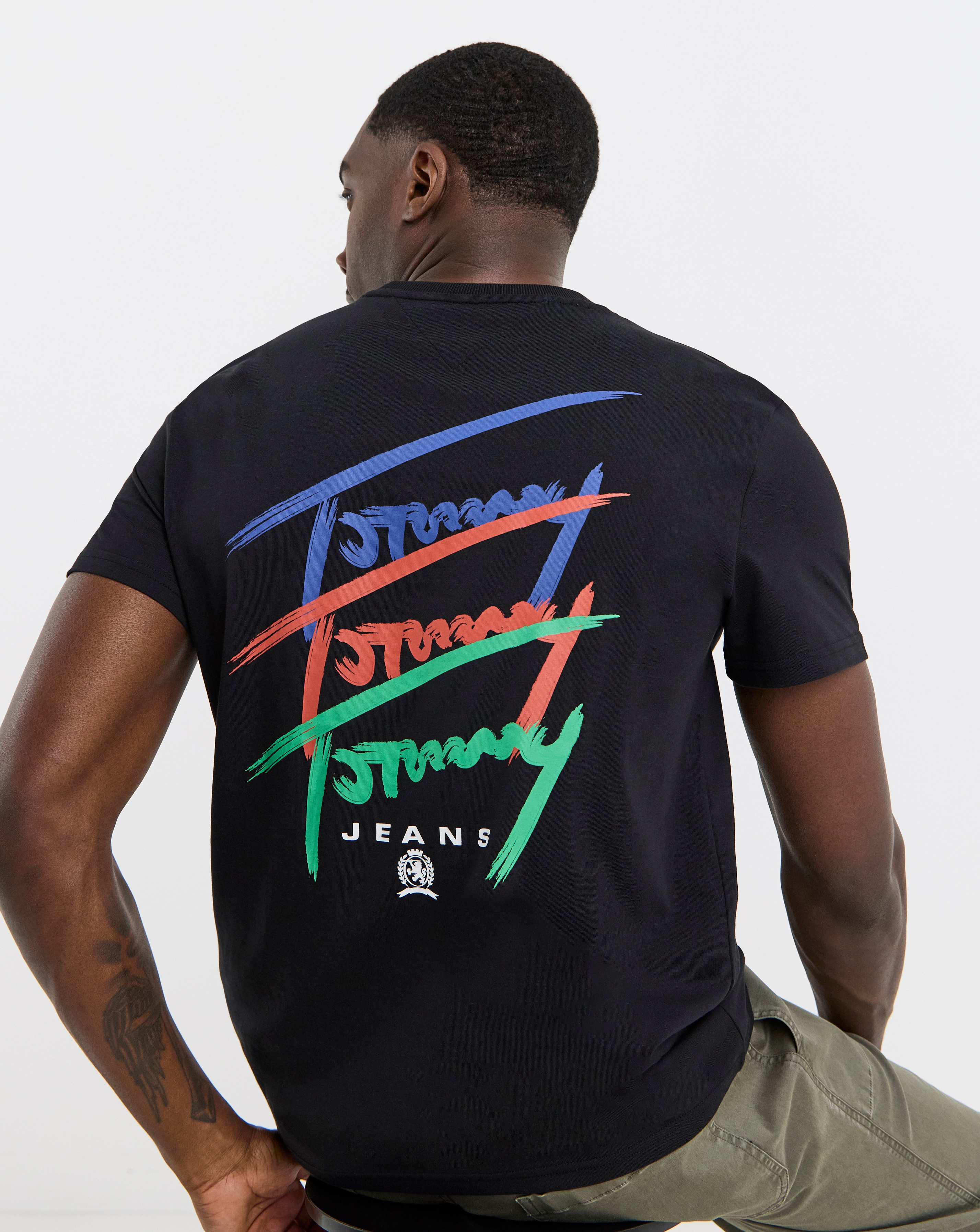 Tommy Jeans Back Print Signature T-Shirt