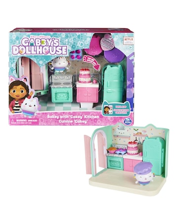 Gabby's Dollhouse Bakey with Cakey Kitchen
