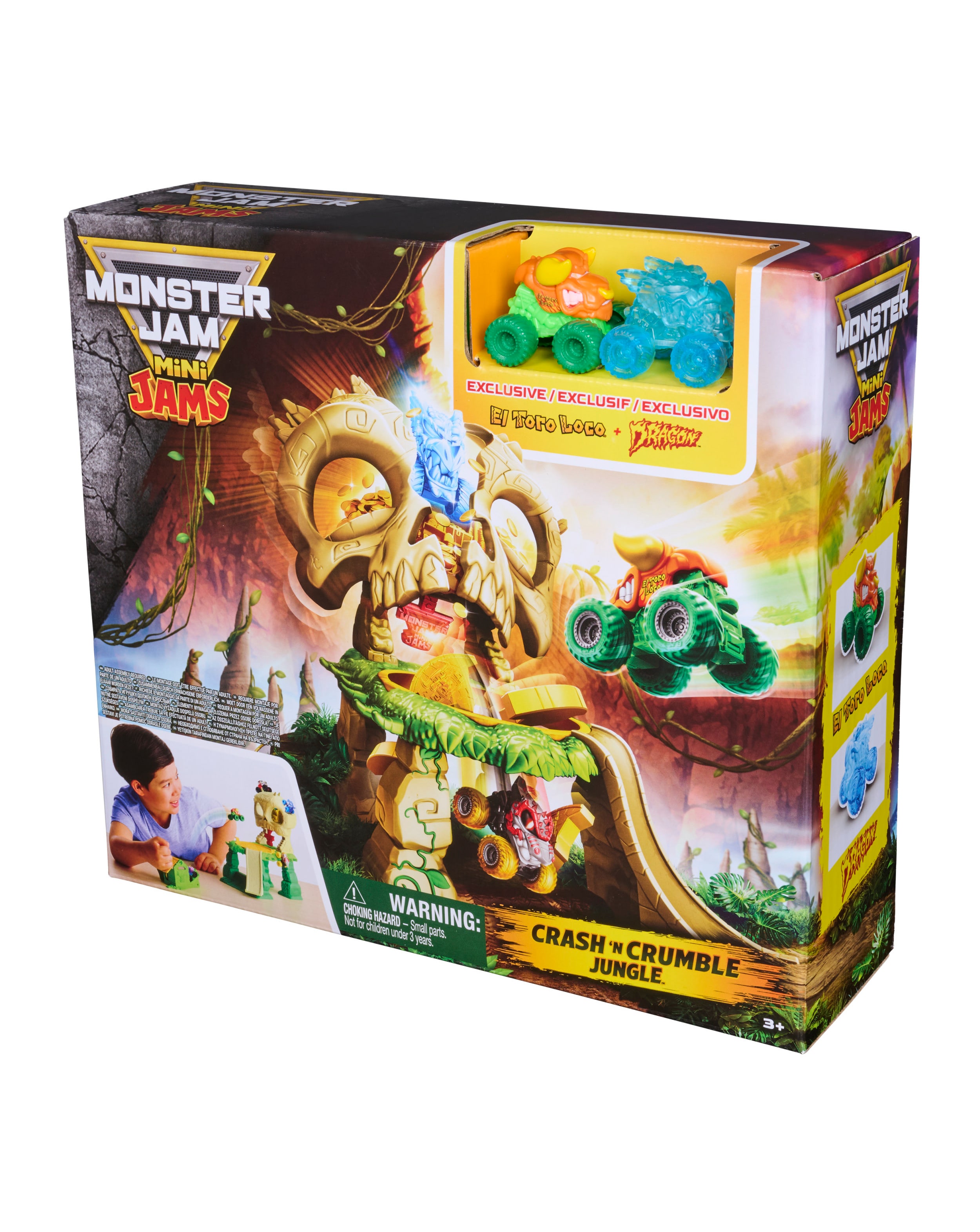 Monster Jam Mini Feature Set