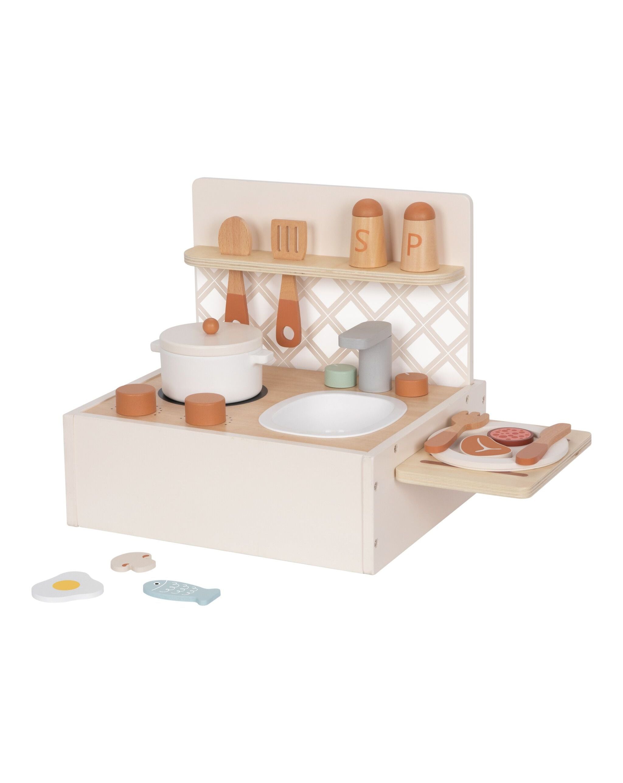 Wooden Kitchen Set