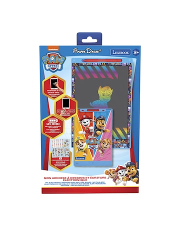 Paw Patrol 11'' multicolor learning drawing E-ink tablet with stencils