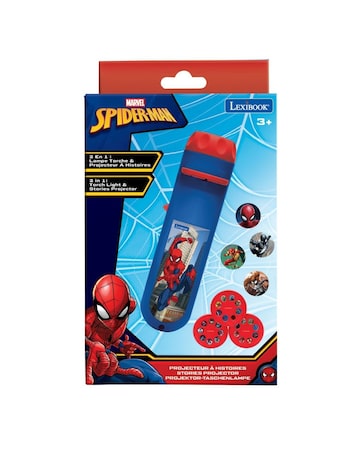 Spider-Man Stories projector and torch light