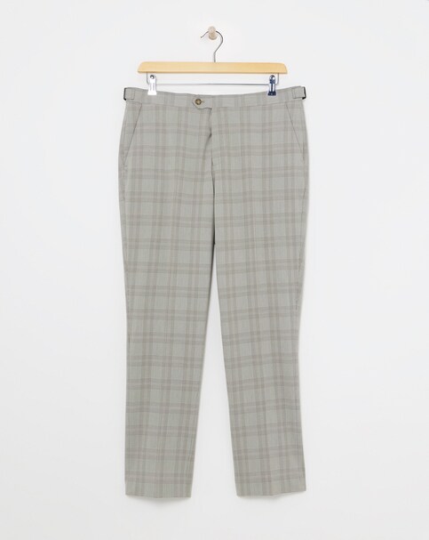 Tailored Check Suit Trouser