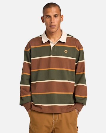 Timberland Long Sleeve Rugby Polo Shirt