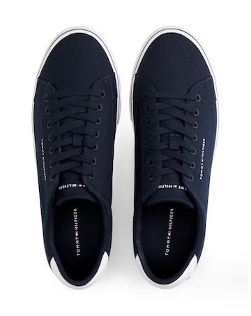 Tommy Hilfiger Vulc Canvas Trainer - Navy