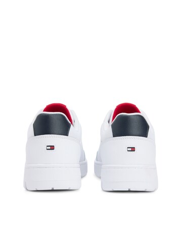 Tommy Hilfiger Basket Lite Leather Trainer - White