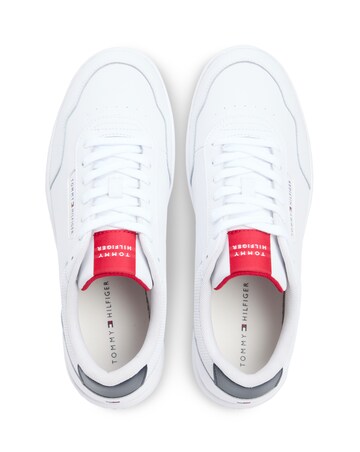 Tommy Hilfiger Basket Lite Leather Trainer - White