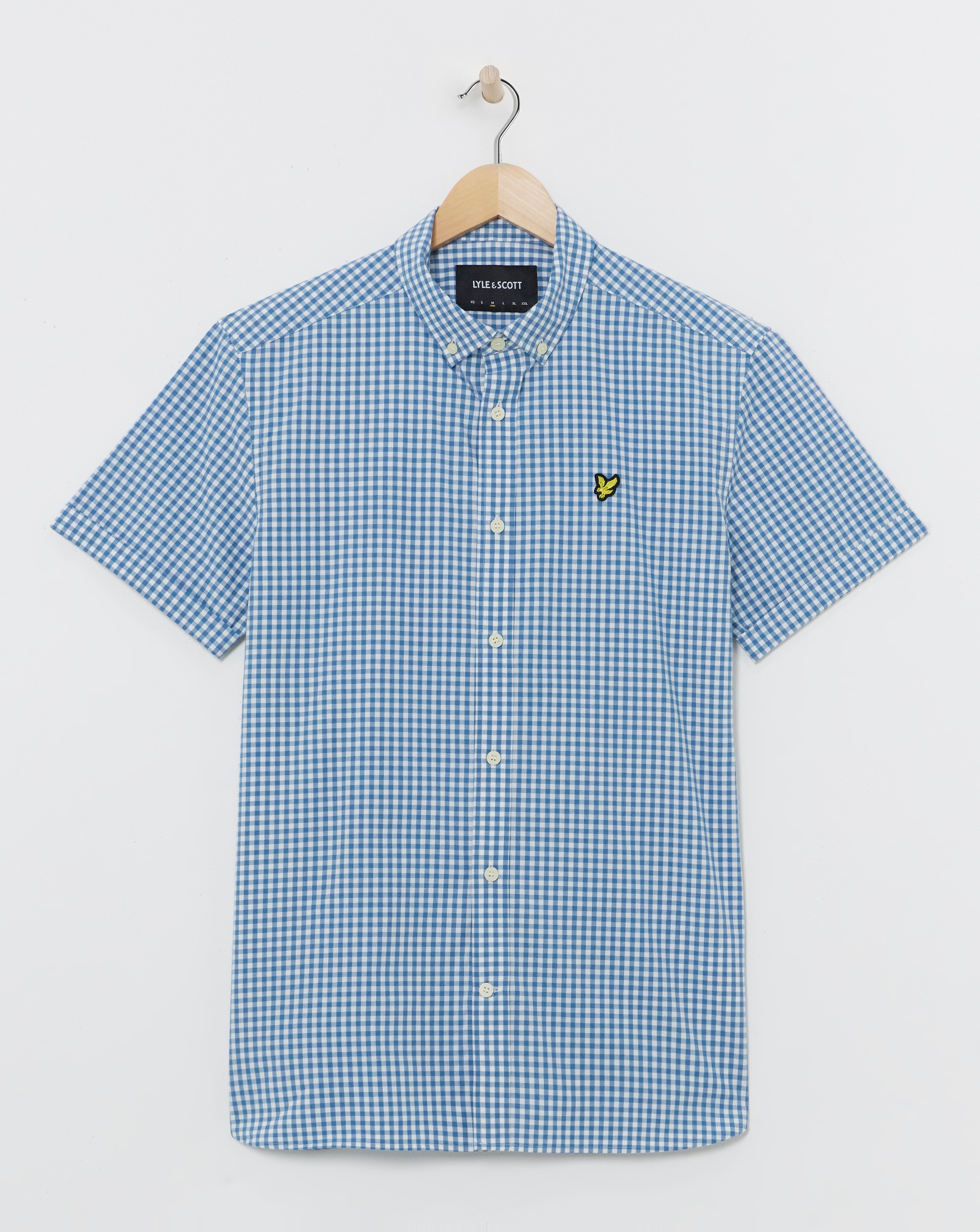 Lyle & Scott Short Sleeve Gingham Shirt