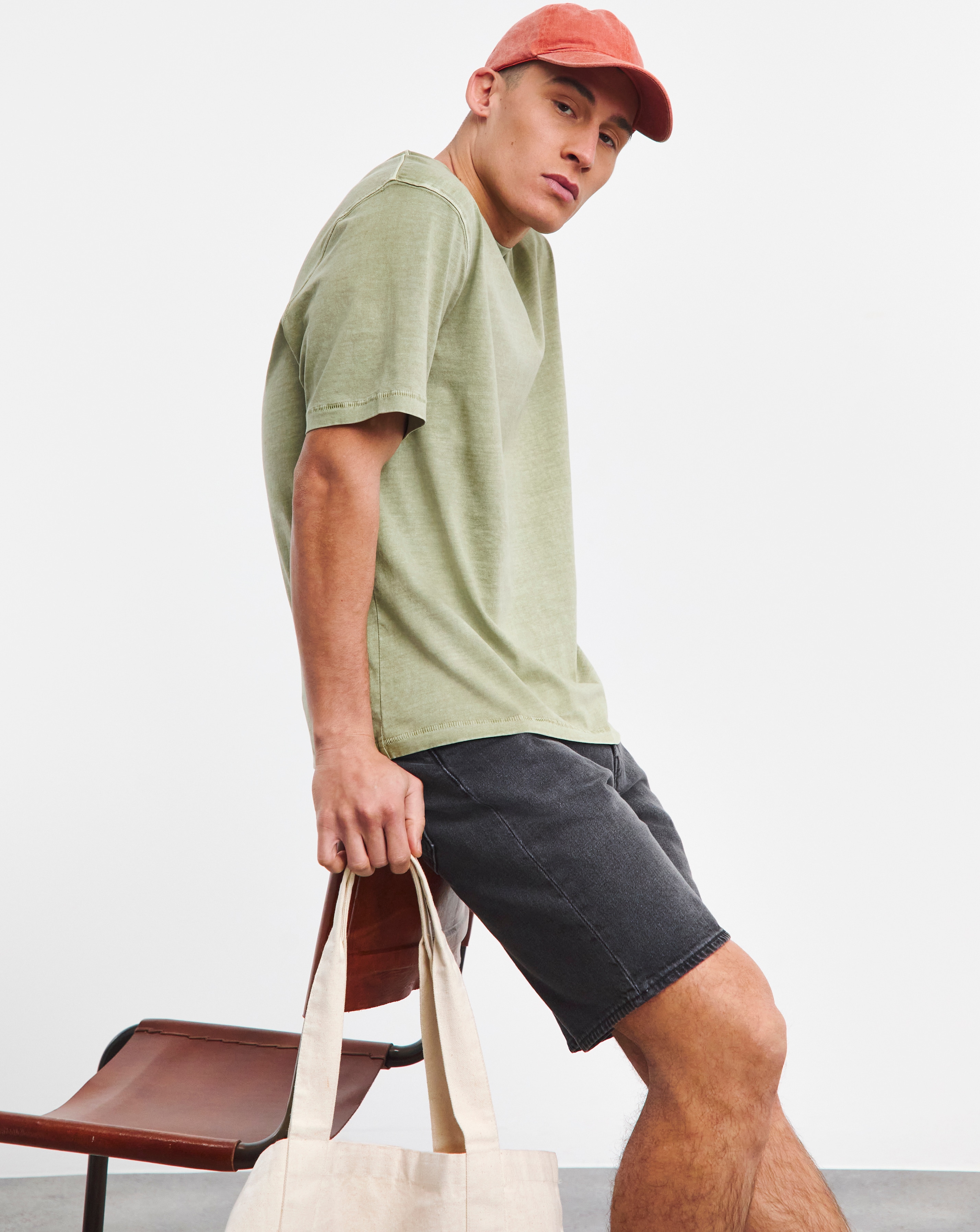 Garment Dyed Relaxed Fit T-Shirt