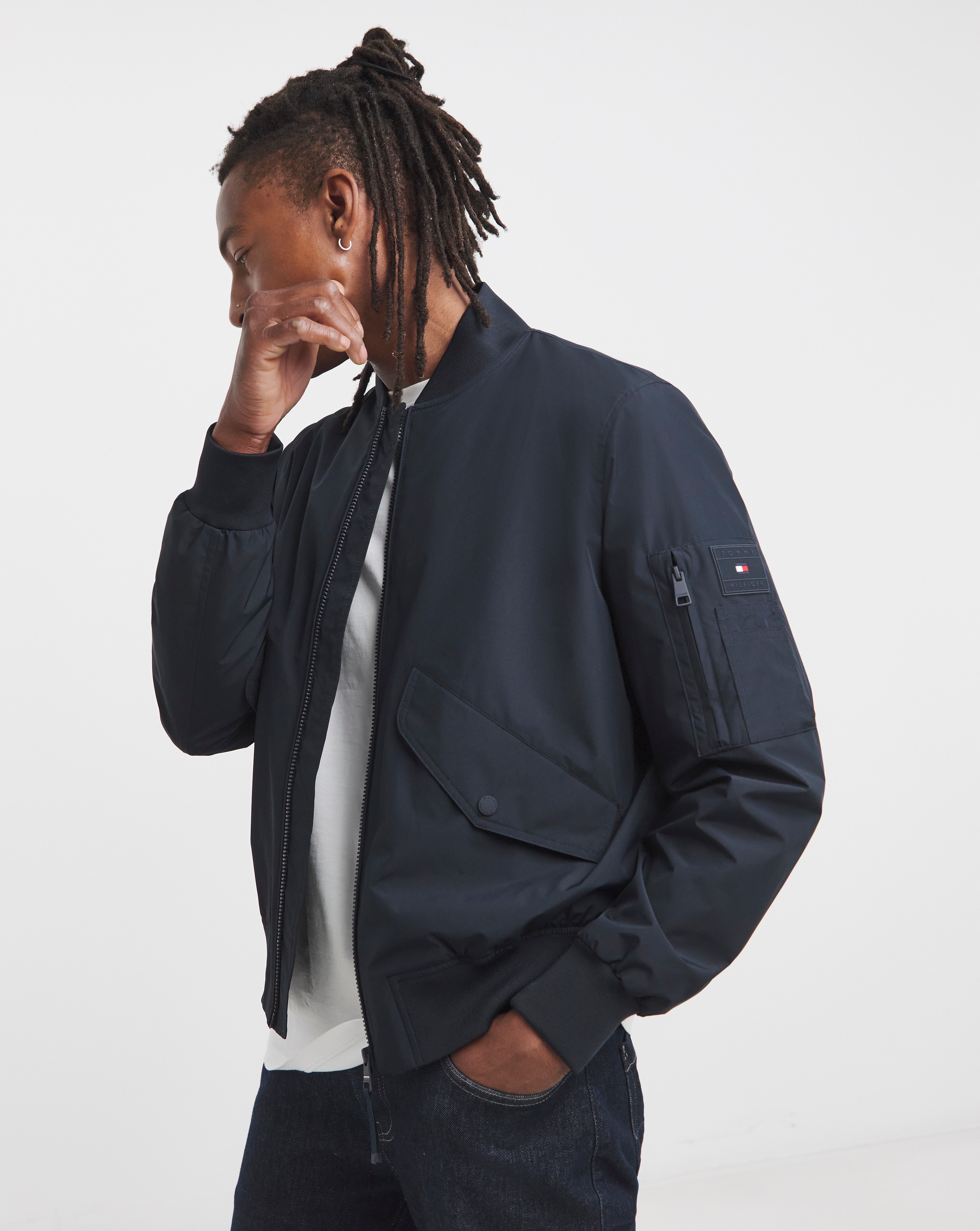 Tommy Hilfiger Packable Jacket - Navy