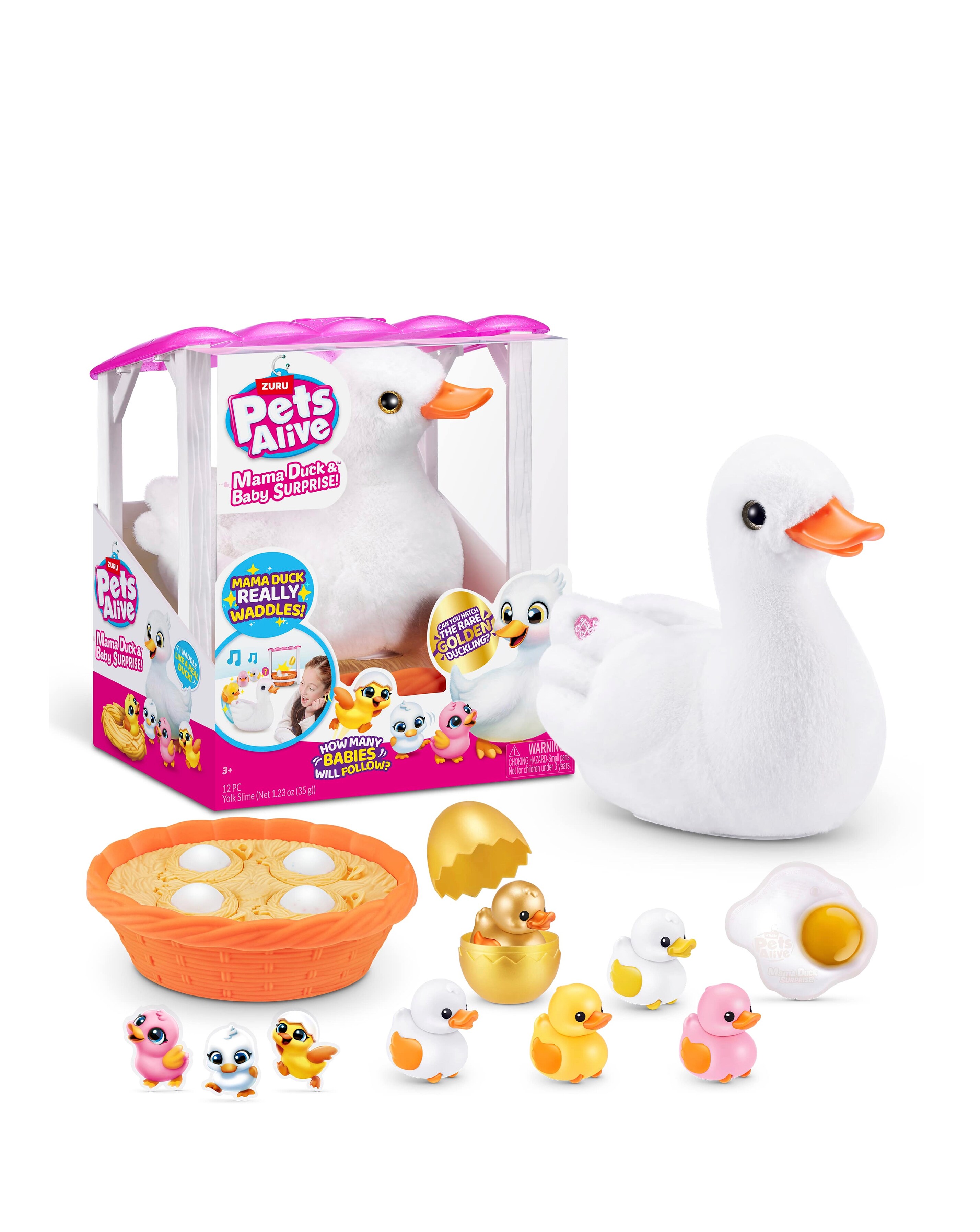 Pets Alive Mama Duck & Baby Surprise