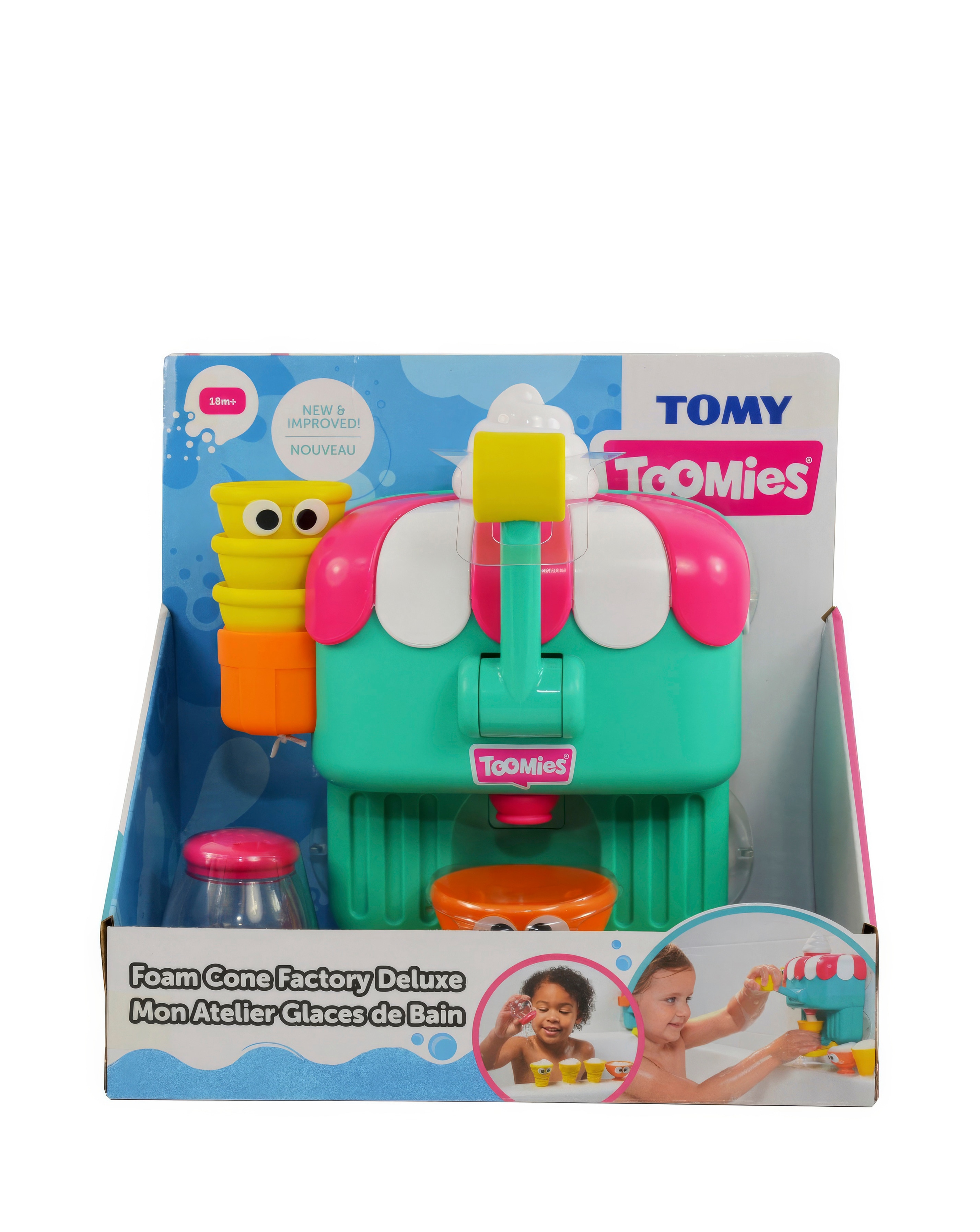 Tomy Toomies Foam Cone Factory Deluxe Ba