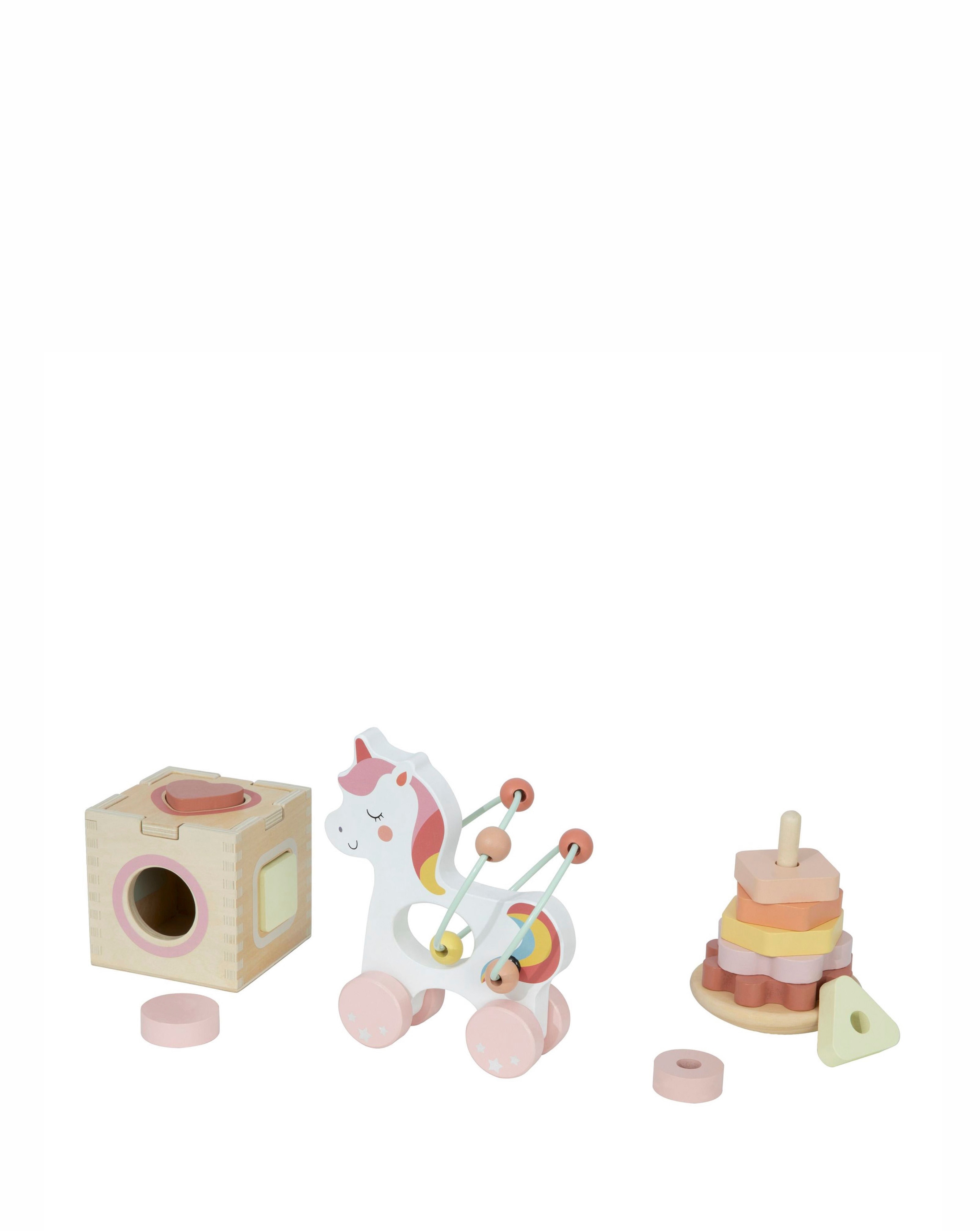 Tooky Wooden 3 in 1 Box Unicorn