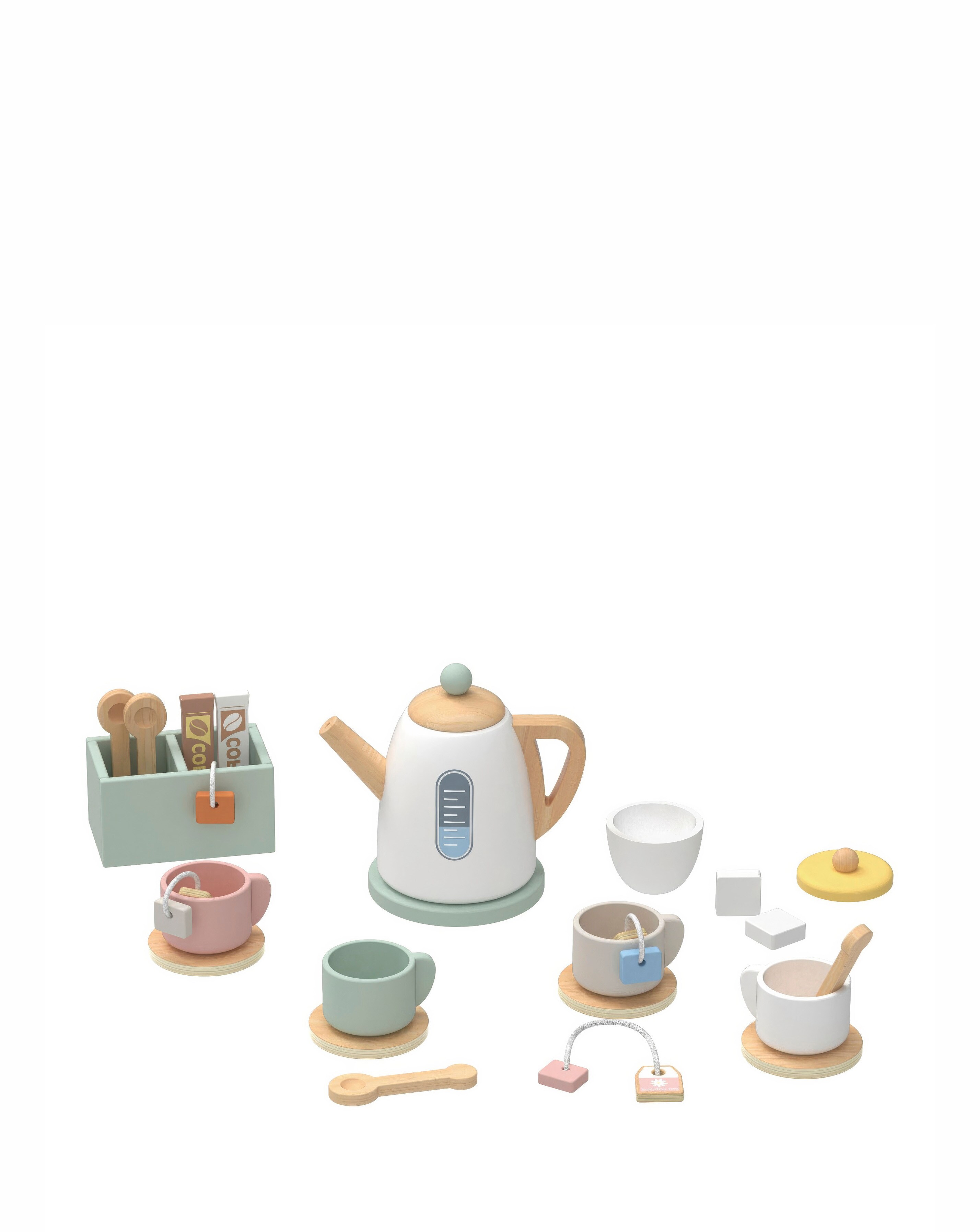 Tooky Wooden Tea Set