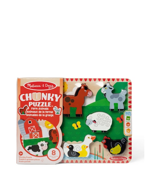 Melissa & Doug Farm Animals Puzzle